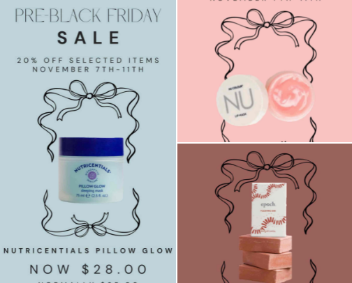 Nu Skin Favorites cover photo collage