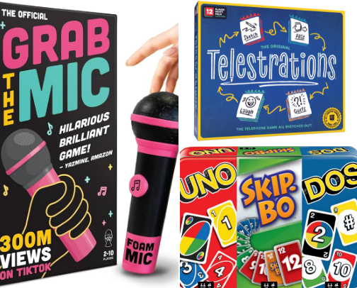 Game night cover photo collage