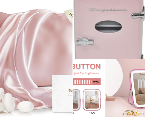 🎀 Pink Aesthetic Amazon Finds Every Girl Will Love 💕 cover photo collage