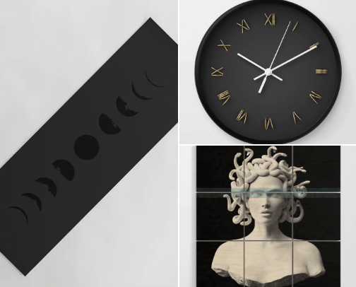 Dark Decor cover photo collage
