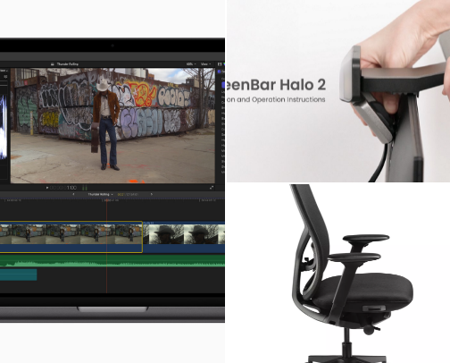 What I Actually Use at My Editing Desk cover photo collage