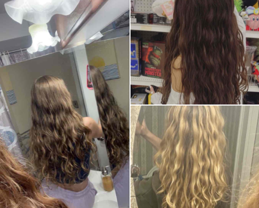 Wavy Hair Holy Grails cover photo collage