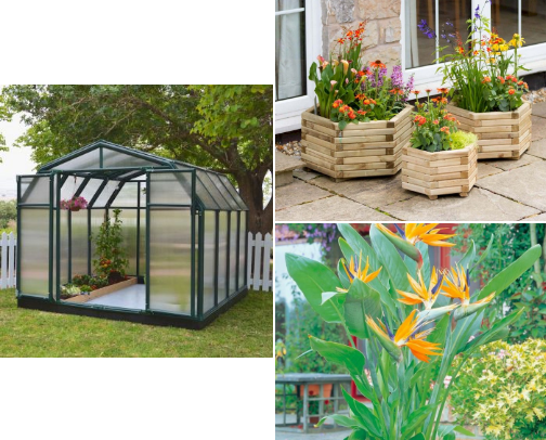 “Build the Garden You Dream Of.” cover photo collage