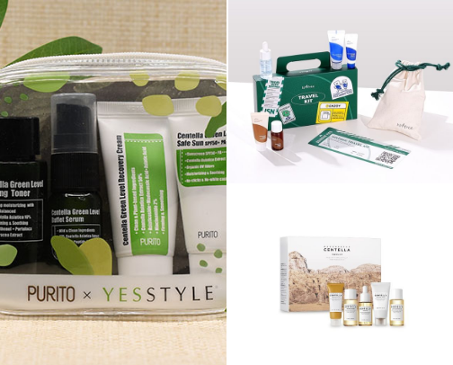 Yesstyle travel kits & necessities cover photo collage