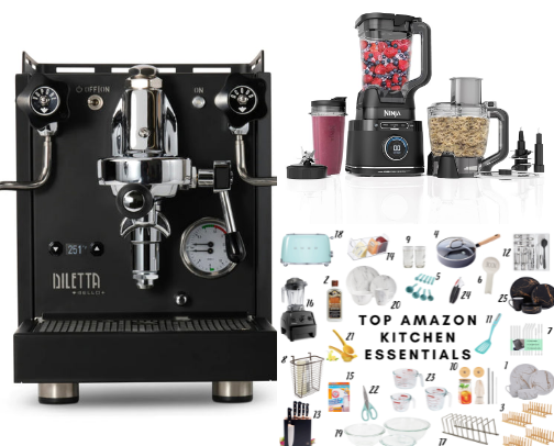 Easy and Affordable Kitchen Essentials cover photo collage