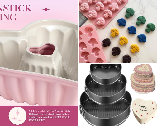 Aesthetic cooking cover photo collage