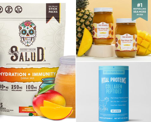 All healthy things I've tried and loved. cover photo collage