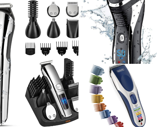 Best Beard Trimmer on Amazon: Trimmers for Men with Adjustable Guard cover photo collage