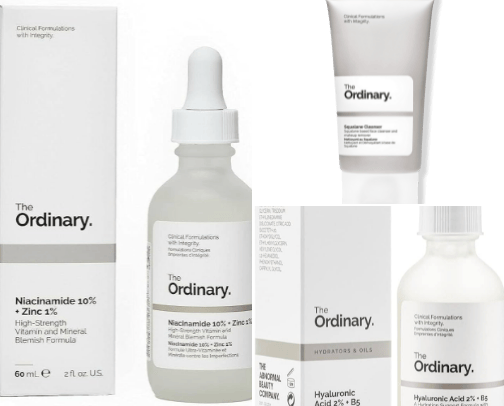 clear skin essentials cover photo collage