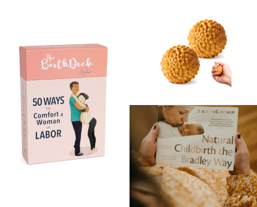 Natural birth cover photo collage