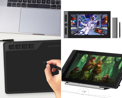 Tablets for Digital Artists + Preferred Standalone and Programs! cover photo collage