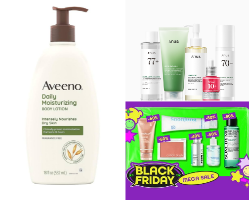 My favorite beauty recs cover photo collage