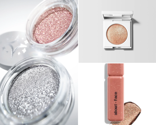 ✨the best glitter eyeshadows✨ cover photo collage