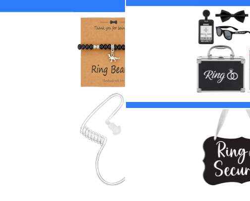 Ring Bearer Options cover photo collage
