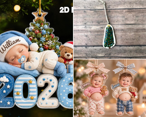 Keepsake Gifts I Found For My Baby's First Christmas That They'll Treasure Forever cover photo collage
