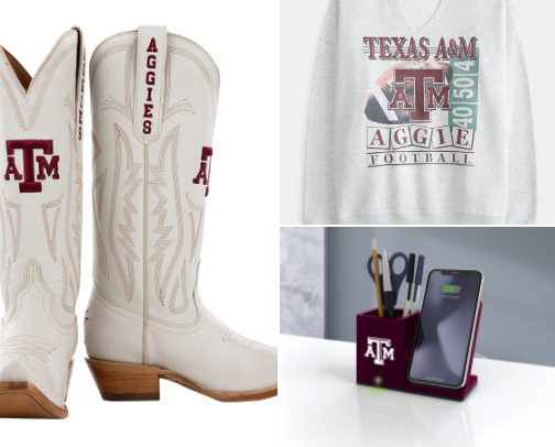 Texas A&M 🤠 cover photo collage