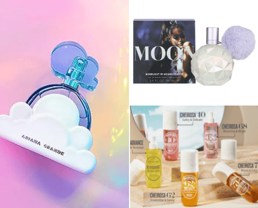 That girls signature scents 😉🌷 cover photo collage