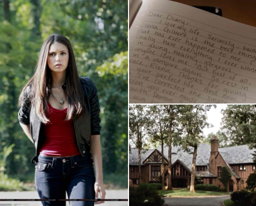 Elena Gilbert Style cover photo collage