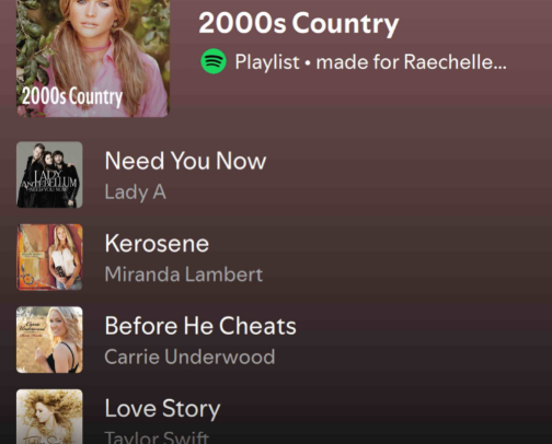 Fav Spotify Playlists cover photo collage