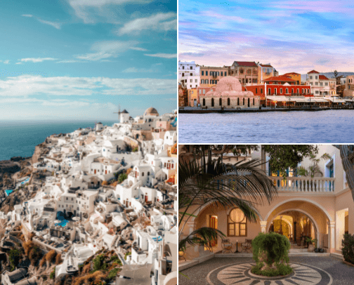 Greece is Beautiful cover photo collage