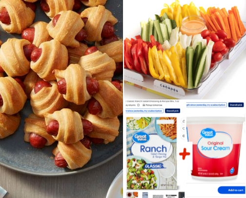 Easy Ballpark Dinners cover photo collage