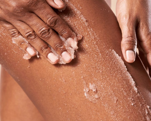 Best body scrubs cover photo collage