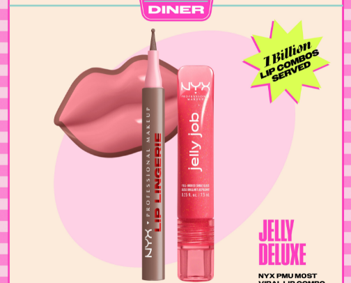 NYX Cosmetics | PARIS HILTON'S JUICY DELUXE LIP COMBO cover photo collage