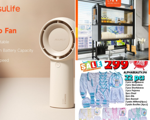 Shopee Finds cover photo collage