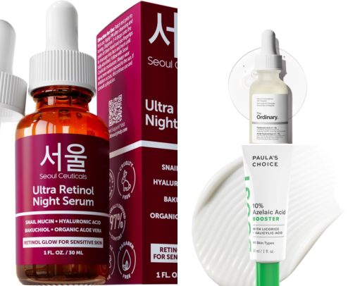 Skincare Essentials cover photo collage