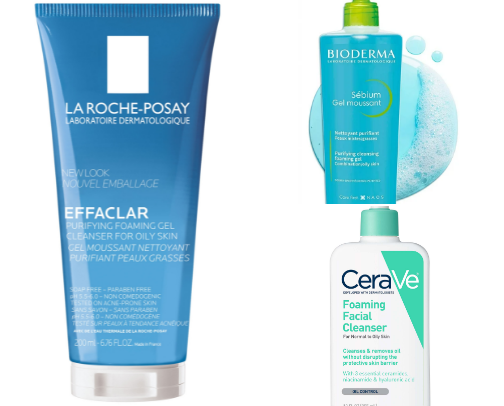 Clear and Acne-Free: Must-Have Skincare for Oily Skin cover photo collage