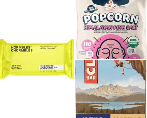 Fav Snacks & drinks cover photo collage