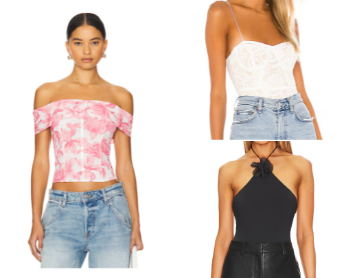 Tops for summer☀️ cover photo collage