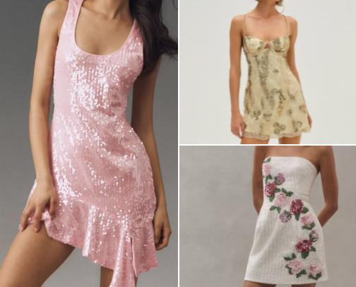 unique homecoming dresses cover photo collage