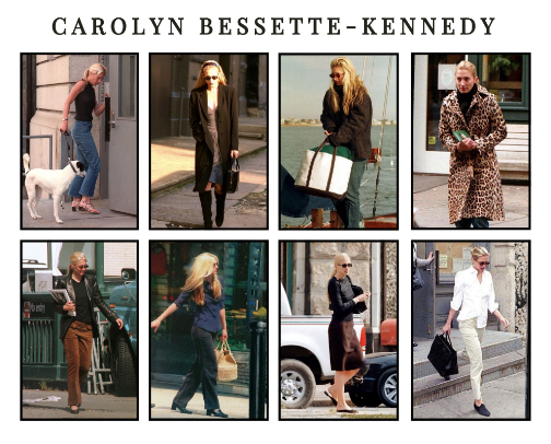 Carolyn Bessette-Kennedy: Modern Minimalism cover photo collage