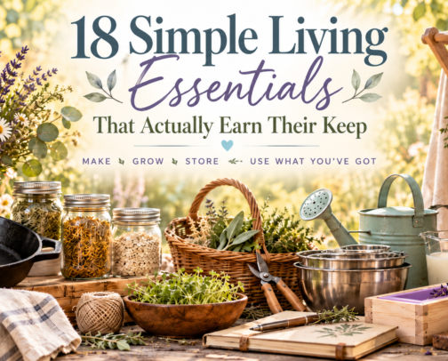 18 Simple Living Essentials That Actually Earn Their Keep cover photo collage
