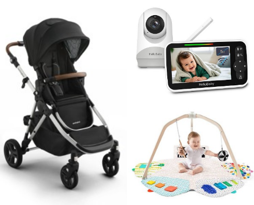Baby Must-Haves 🤍 cover photo collage