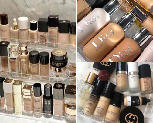 Acne Safe Foundations ✨ cover photo collage