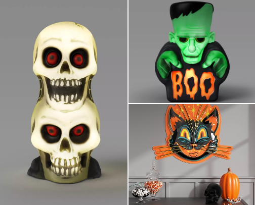A 90s Halloween- Target’s 2025 Halloween collection cover photo collage