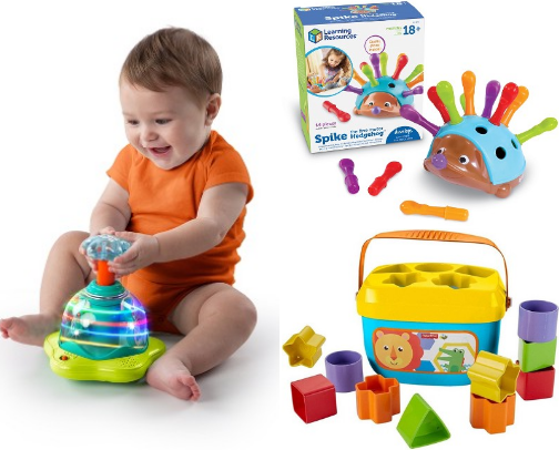 🧸 Learning Through Love: Best Educational Toys by Age  From Grandma’s toy chest (on a budget!) cover photo collage
