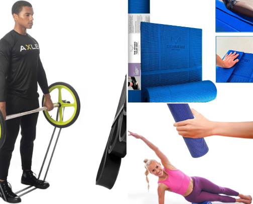 Fitness & Wellness Product cover photo collage