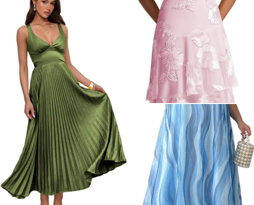WEDDING GUEST DRESSES 👗 cover photo collage