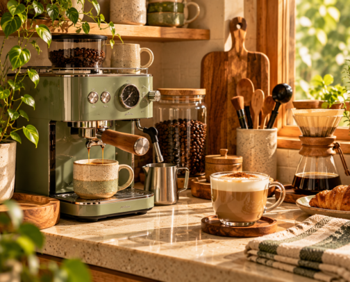 Cozy Coffee Corner — Coffee Essentials for Home cover photo collage