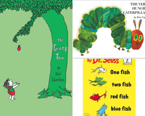 Children’s books that I remember as an adult cover photo collage
