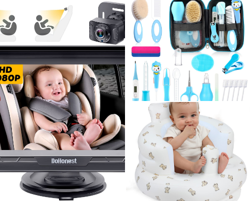 Baby Travel Must Haves cover photo collage