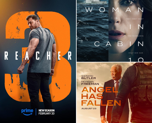 Thriller Movies & Series cover photo collage