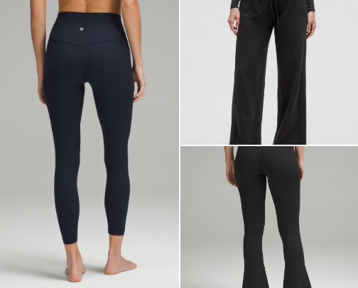 lululemon faves cover photo collage