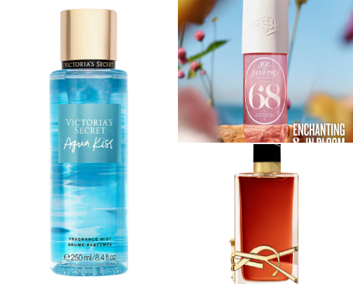 Parfumes and body mists🌺 cover photo collage