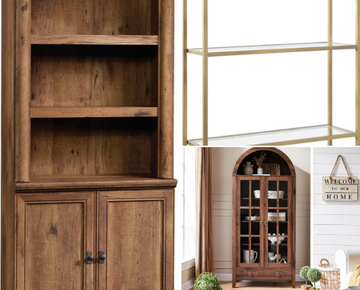The Bookcase & Hutch Edit cover photo collage