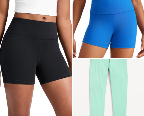 MY DAUGHTERS GO TO ACTIVEWEAR FOR THE GYM + TRACK AND FIELD cover photo collage