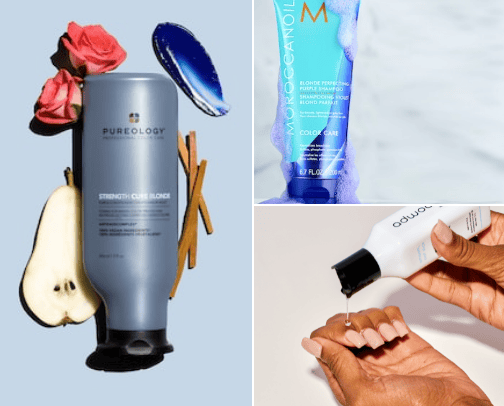 Complete hair care for BLONDES under 50$ cover photo collage